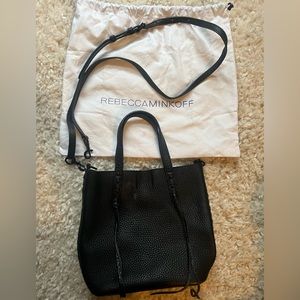 Rebecca Minkoff leather mini tote/crossbody